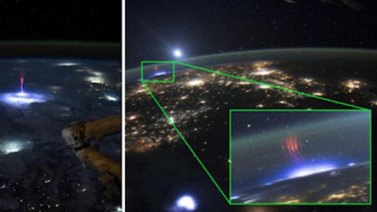Fascio di luce avvistato dalla NASA
