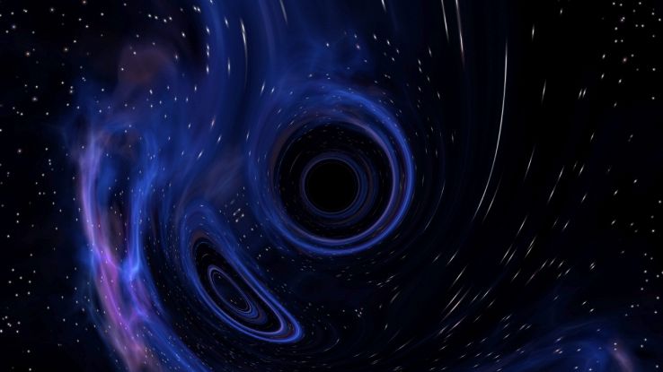 Sistema di tre buchi neri
