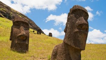 Statue del'isola di Pasqua a rischio