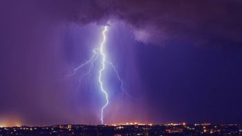 Aumento dei fulmini in California