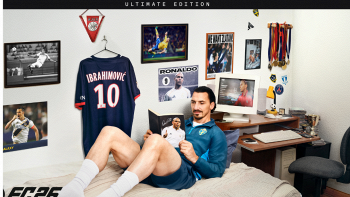 EA SPORTS FC25 COPERTINA del nuovo gioco con zlatan ibrahimovic