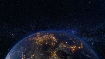 Terra vista dallo spazio