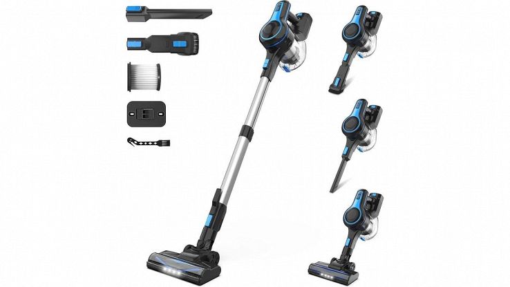 Super sconto su questa aspirapolvere senza fili potente e leggera per ogni superficie