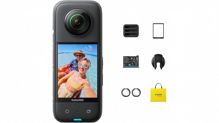 Amazon, ottima offerta su Insta360 X3, la action cam 8K