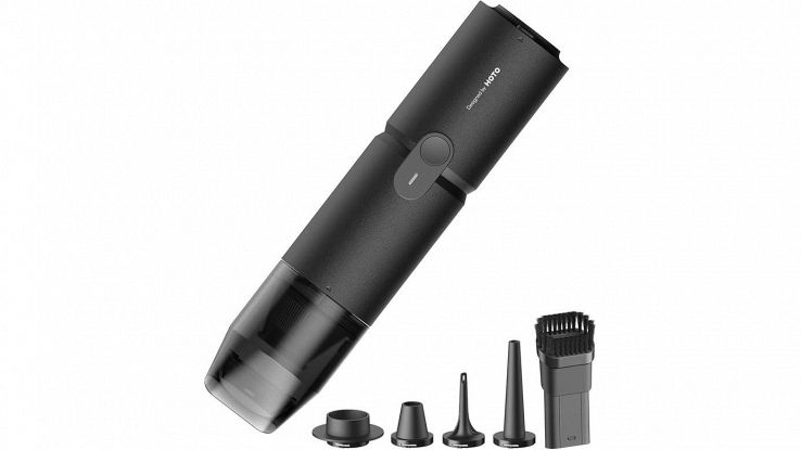 Aspirabriciole HOTO in sconto: l’alleato portatile per auto e casa