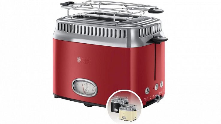 Tostapane retrò Russell Hobbs, stile e funzionalità ora a metà prezzo