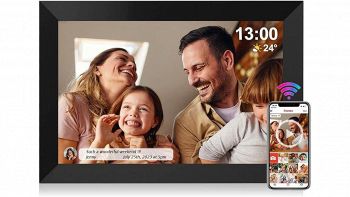 Amazon, in offerta la cornice digitale WiFi con touchscreen 10,1’’