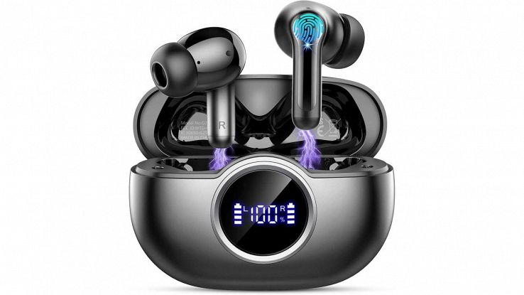 Sconto dell’82% su questi auricolari bluetooth con lunga autonomia