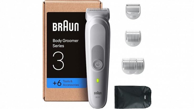 Offerta sul rasoio corpo Braun Series 3, delicato e impermeabile