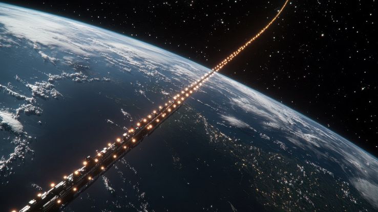 Satelliti artificiali nello spazio