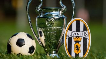 Icona Champions League e logo juventus