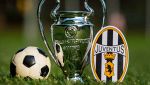 Icona Champions League e logo juventus