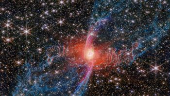 La Nebulosa Ragno Rosso, catturata da Webb