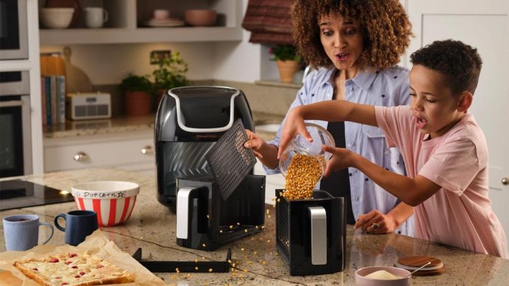 Russell Hobbs friggitrice ad aria doppio cestello