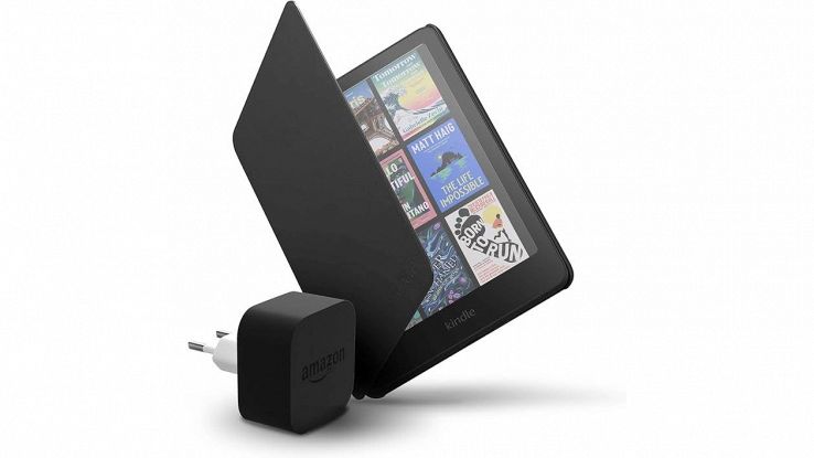 Crolla il prezzo del Kindle Colorsoft con custodia e caricatore