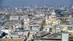 Vista della città di Londra