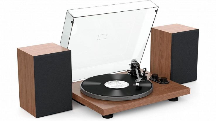 45% di sconto sul giradischi bluetooth con sistema Hi-Fi da 40W