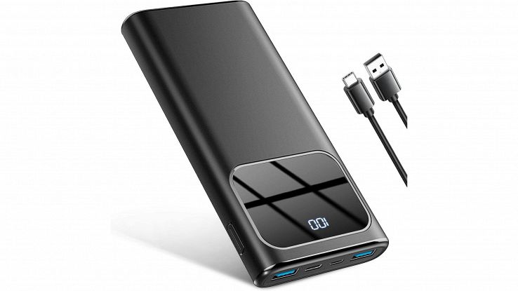 Power bank in sconto al 68%, super ribasso per il caricatore tascabile