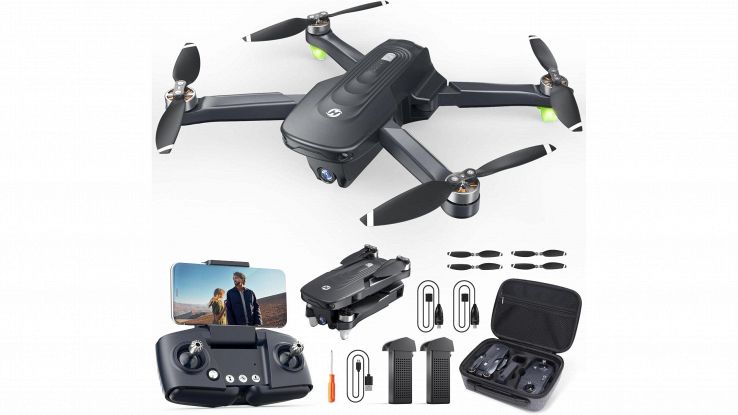 Amazon, offerta a metà prezzo con coupon sul drone pieghevole 4K