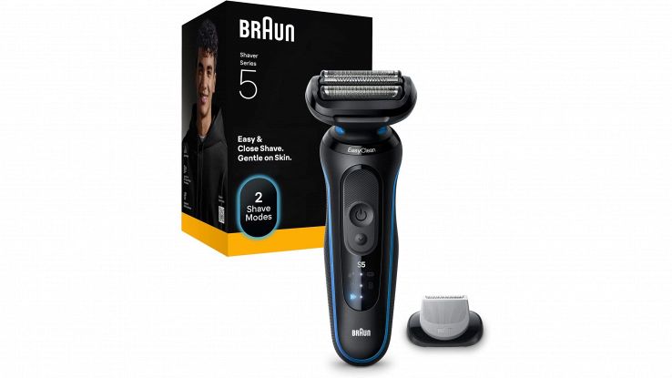 Braun Serie 5, sotto i 100€ il rasoio Wet&Dry con testina flessibile