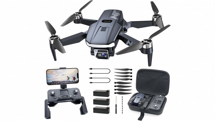 Amazon, maxi sconto del 58% sul drone compatto con fotocamera 4K