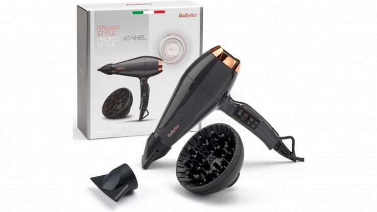 Amazon, 50% di sconto sul phon ionico professionale made in Italy