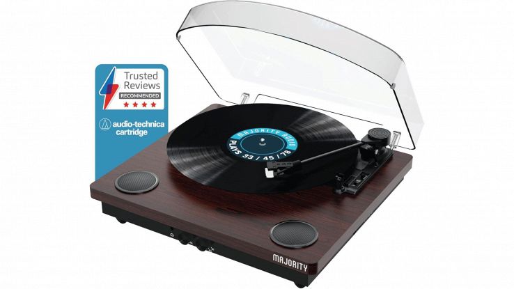 Crolla a metà prezzo questo giradischi bluetooth in stile vintage