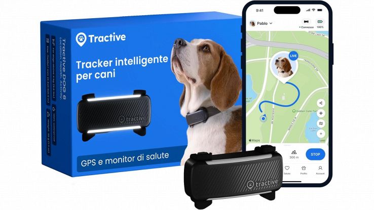 Crolla al minimo storico il localizzatore per cani della Tractive