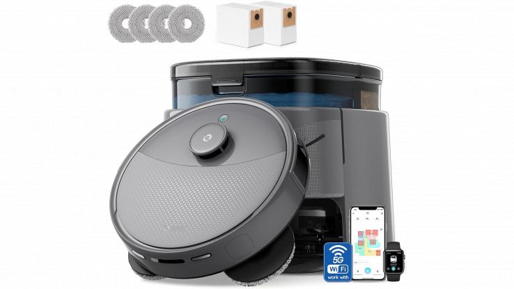 Super sconto del 65% sul robot smart aspirapolvere e lavapavimenti