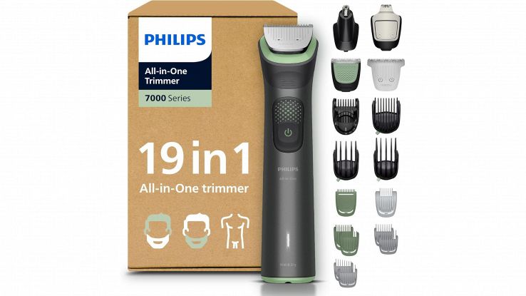 Philips, rasoio all‑in‑one Multigroom Serie 7000 crolla a metà prezzo
