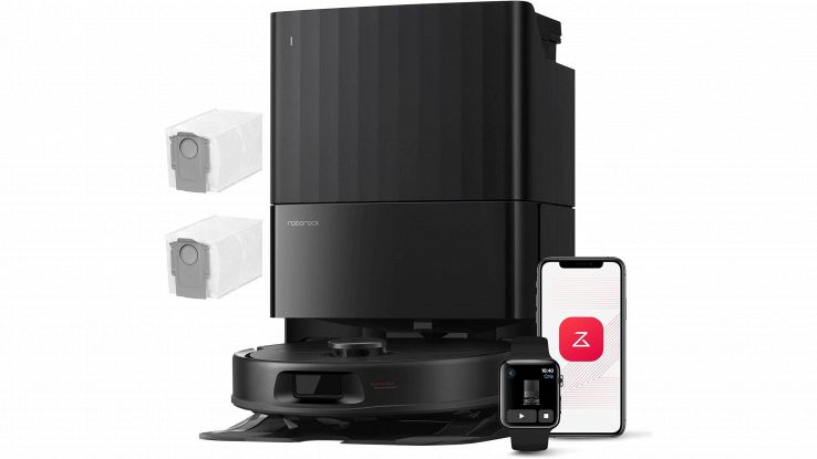 Amazon, maxi risparmio sul robot aspirapolvere con stazione all-in-one