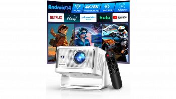 Offerta con coupon sul proiettore portatile 4K: crolla a metà prezzo