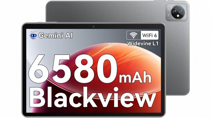 Blackview, super offerta con coupon sul tablet Gemini AI da 10’’