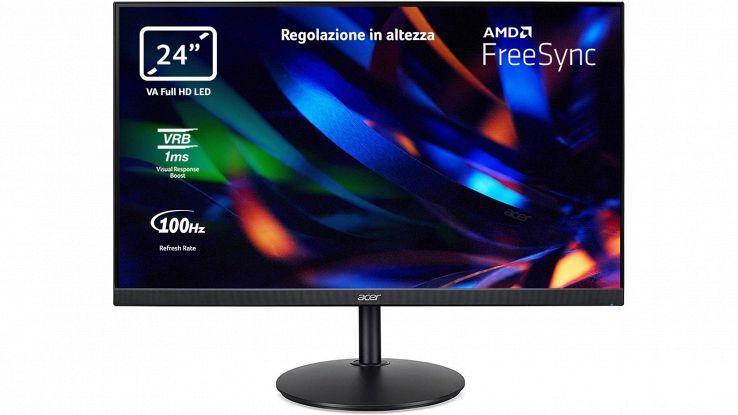 Prezzo in picchiata sul monitor Full HD della Acer: costa meno di 100€
