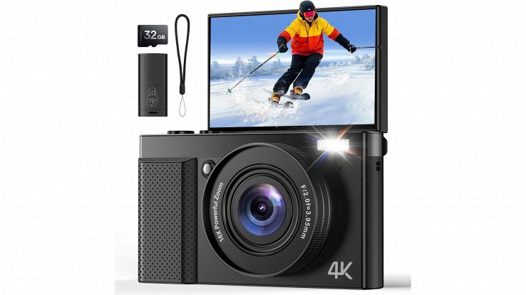 Super sconto sulla macchina fotografica digitale 4K: ora a meno di 50€