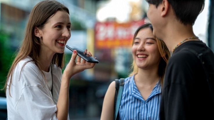 Traduzione in tempo reale in viaggio