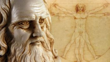 La statua di Leonardo