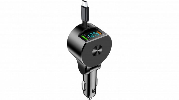 Caricabatterie retrattile a meno di 10€: l’accessorio smart per l’auto