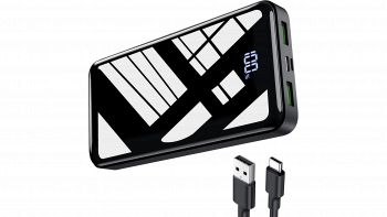 Prezzo in picchiata per il powerbank con ricarica rapida e display LED