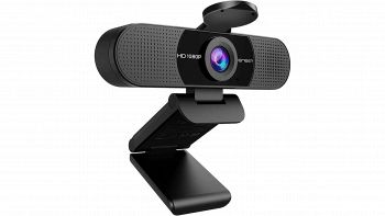 Amazon, super sconto del 52% sulla webcam FHD con doppio microfono