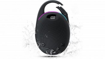 Sconto imperdibile del 77% sullo speaker impermeabile con luci RGB