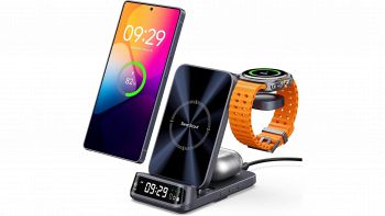 Stazione di ricarica wireless 3‑in‑1, l’offerta è da non perdere
