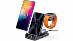 Stazione di ricarica wireless 3‑in‑1, l’offerta è da non perdere