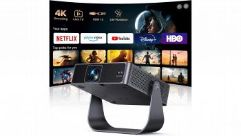 Risparmia oltre 100€ sul proiettore portatile smart 4K con auto focus