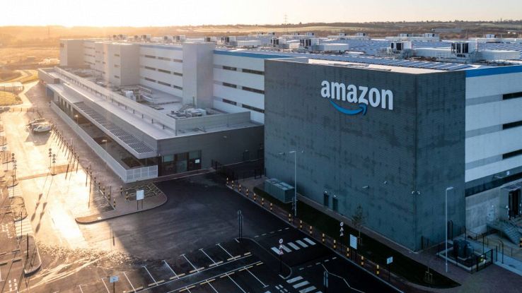 Un magazzino Amazon
