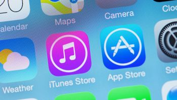 Particolare delle app di un iPhone