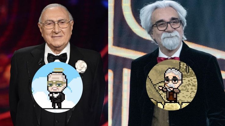FantaSanremo: Pippo Baudo e Peppe Vessicchio