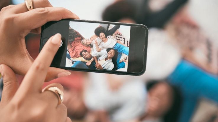 Foto sullo smartphone