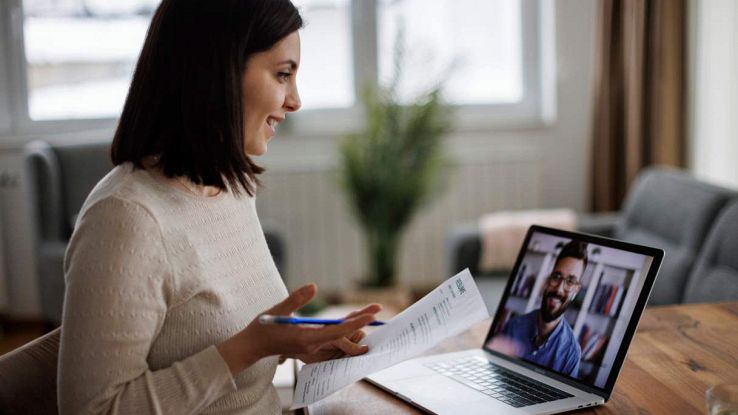 Una videochiamata da pc