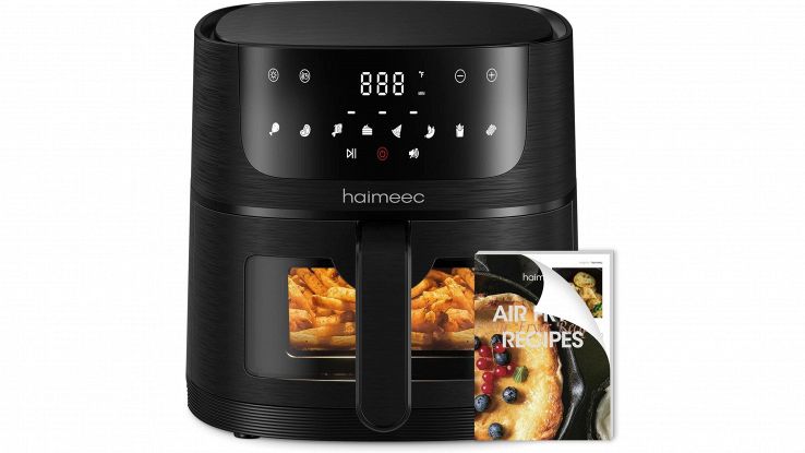 Al minimo storico la friggitrice ad aria touch da 6L con 8 programmi
